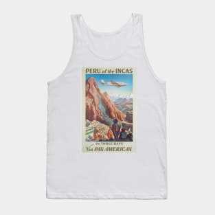 Vintage Poster Peru of the Incas Tank Top